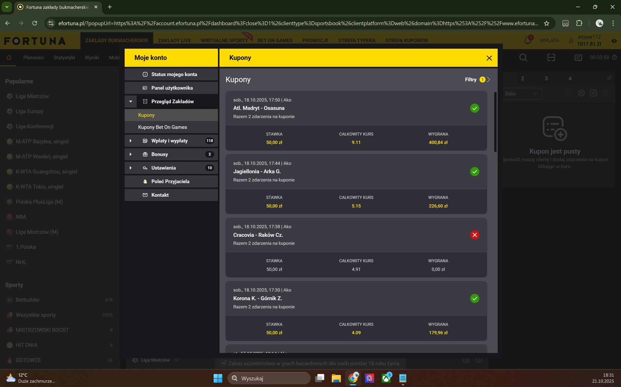 Tydzień 13.10 - 19.10 #1