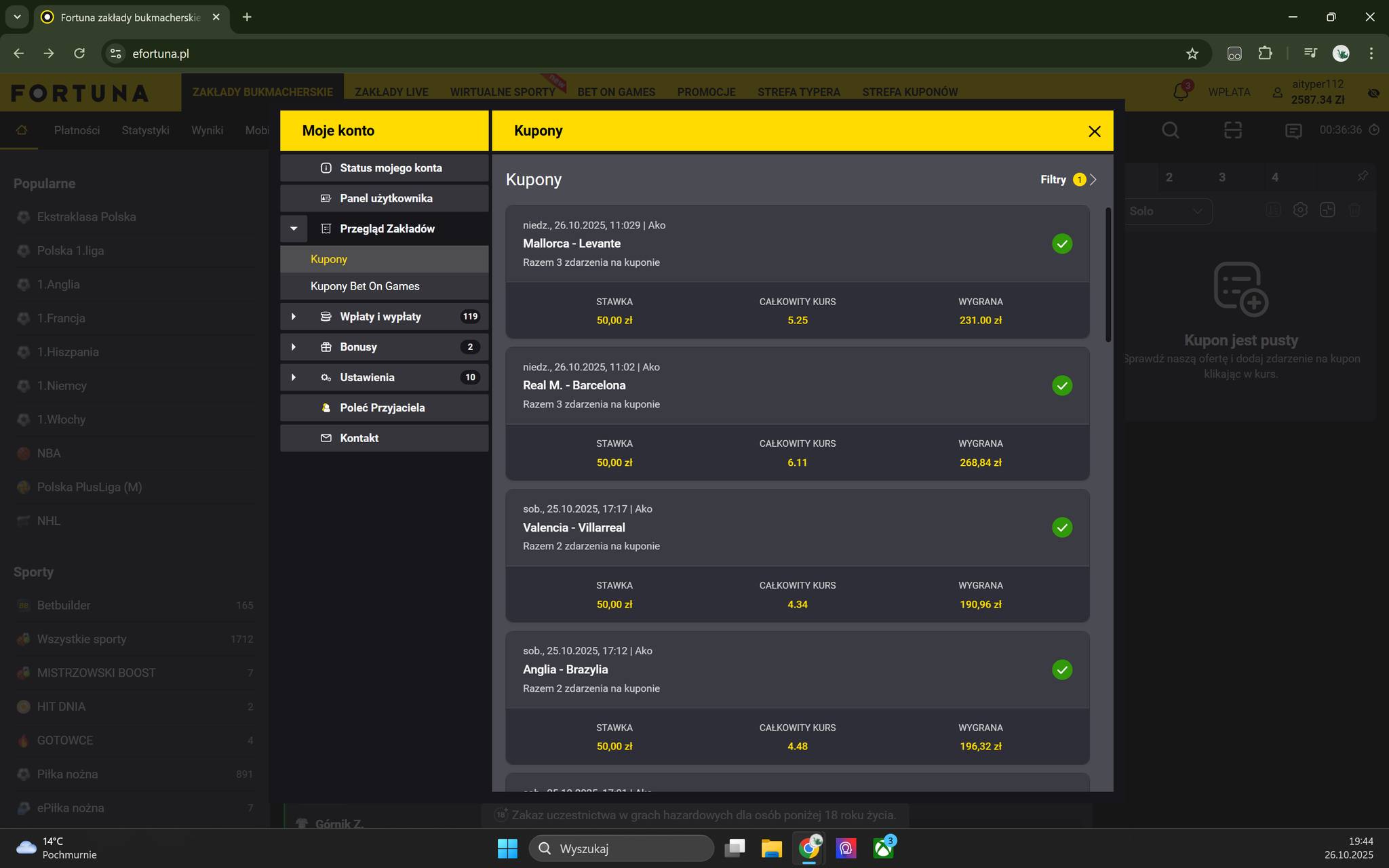 Tydzień 20.10 - 26.10 #1